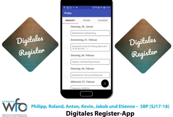 App "Digitales Register"